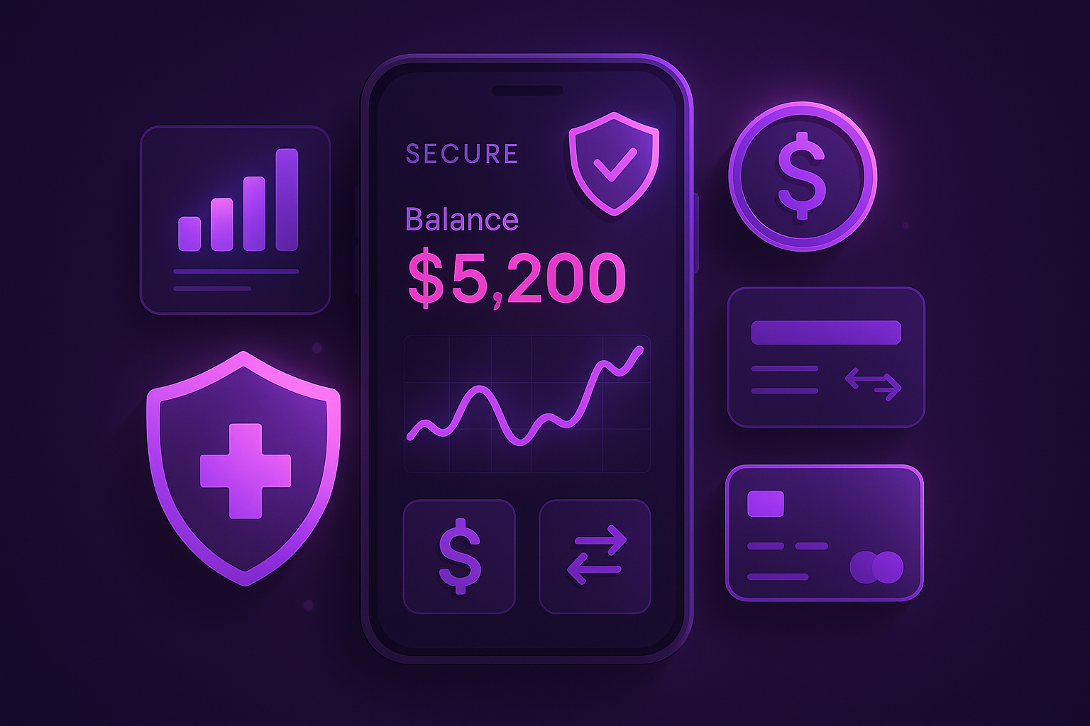 Fintech Mobile App - A secure mobile application for financial transactions and investment tracking....
