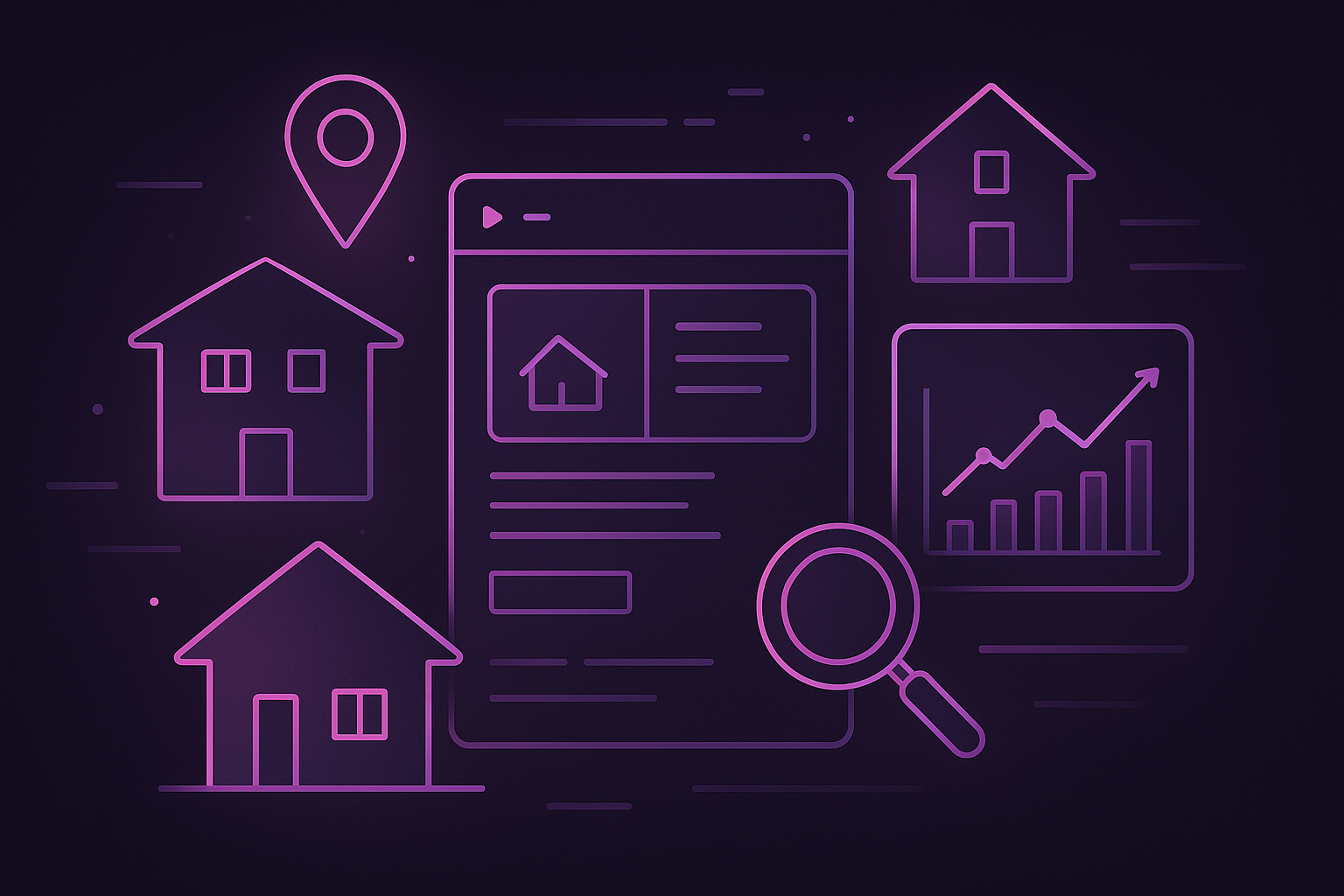 Real Estate Platform - A property listing and management system with virtual tours and analytics....